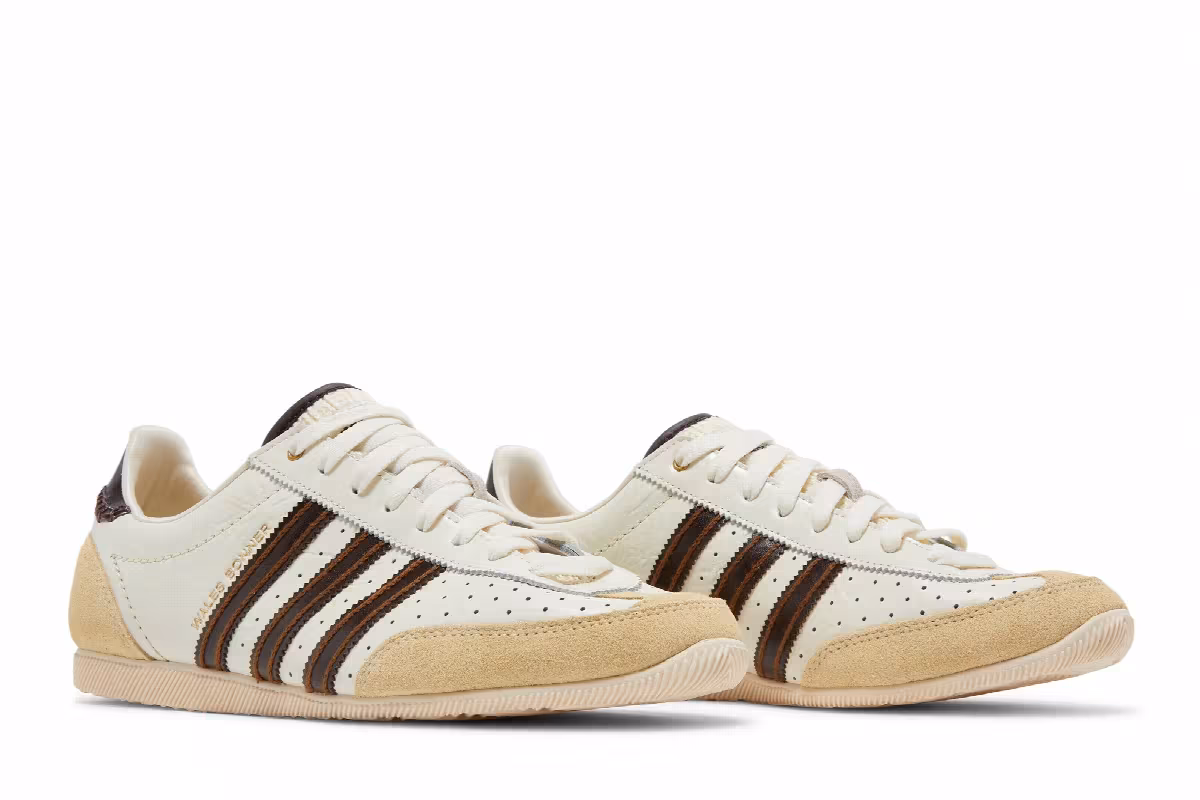 Wales Bonner x adidas Japan Cream White Dark Brown, view 9