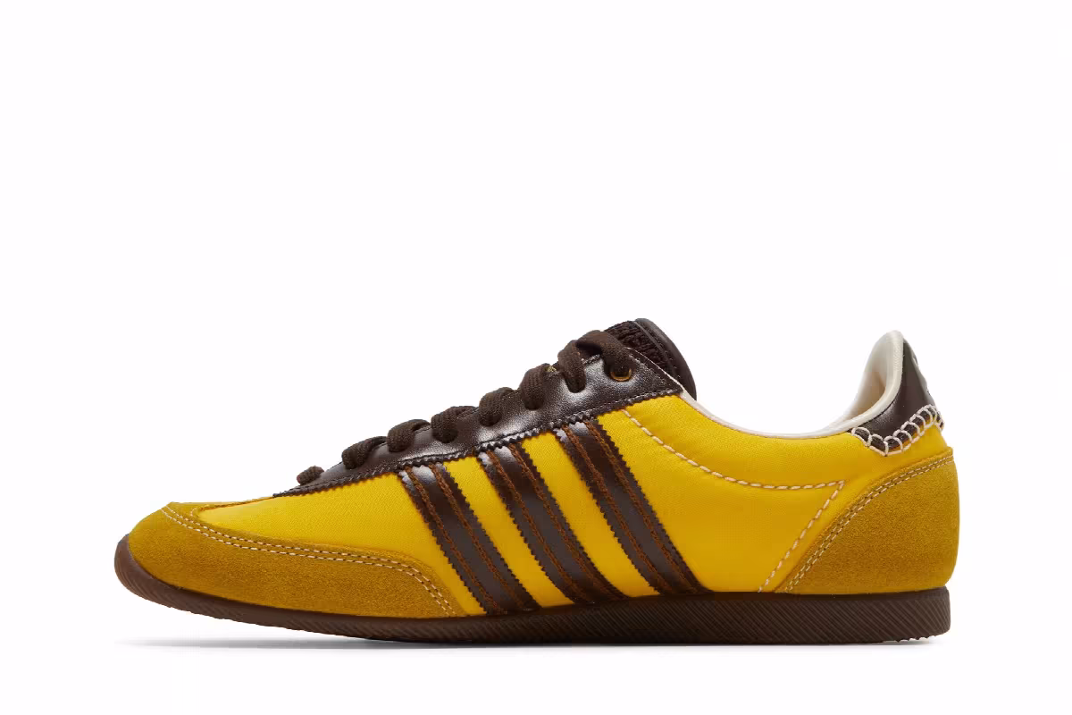 Wales Bonner x adidas Japan Hazy Yellow Dark Brown, view 4
