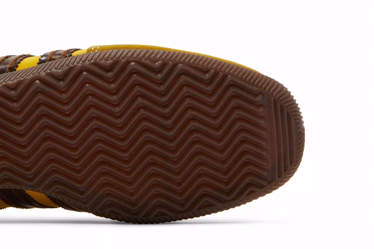 Wales Bonner x adidas Japan Hazy Yellow Dark Brown, view 6