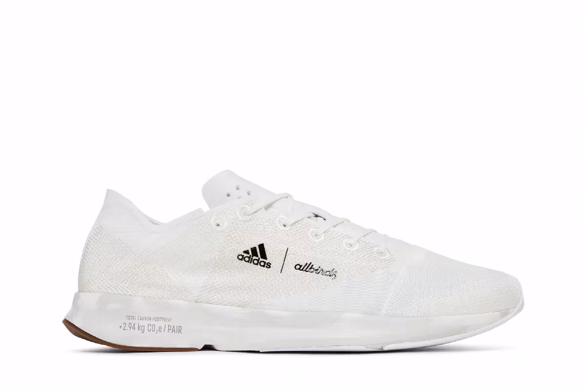 Allbirds x adidas Adizero 2.94 KG CO2e Bliss, view 2