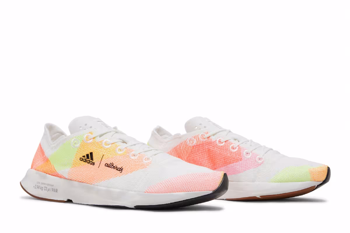 Allbirds x adidas Women's Adizero 2.94 KG CO2e Acid Red, view 9