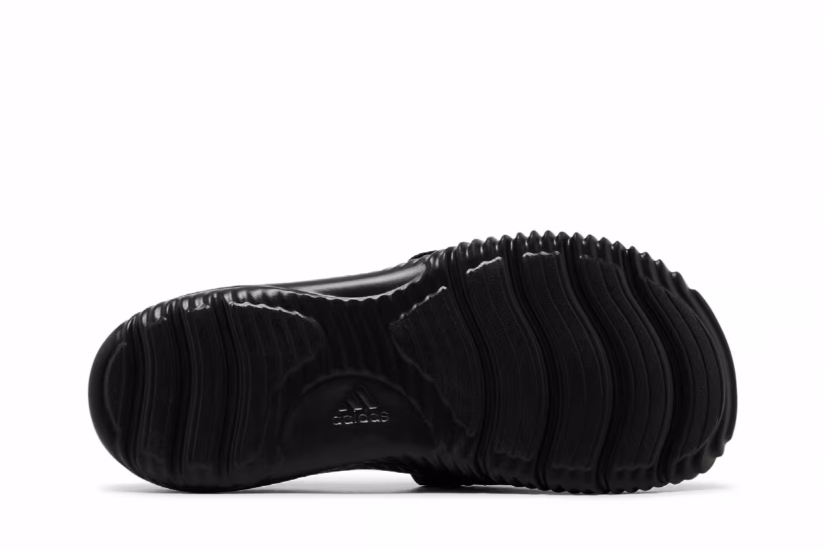 adidas Alphabounce Slide Triple Black, view 5