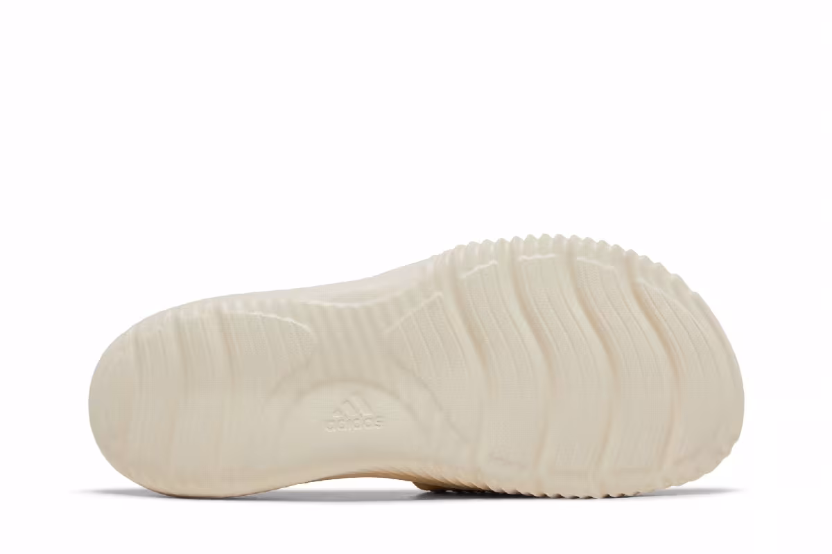Adidas Alphabounce Slide Wonder White Sandy Beige Metallic, view 5