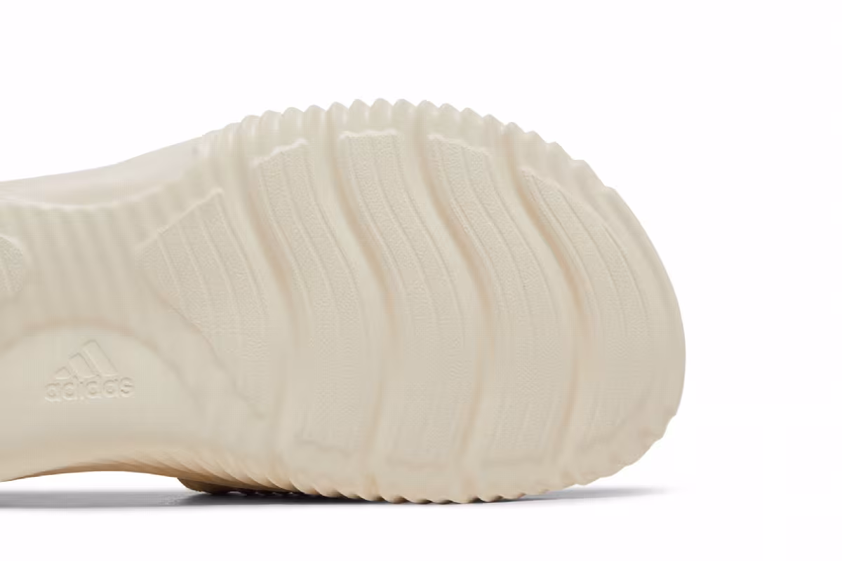 Adidas Alphabounce Slide Wonder White Sandy Beige Metallic, view 6