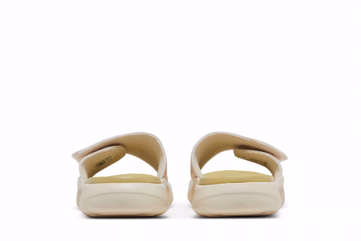 Adidas Alphabounce Slide Wonder White Sandy Beige Metallic, view 7