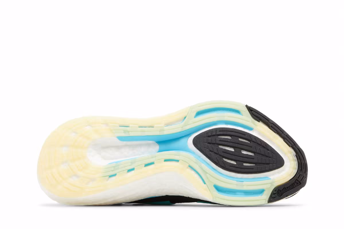 adidas Y-3 UltraBoost 22 Black Vivid Mint, view 5