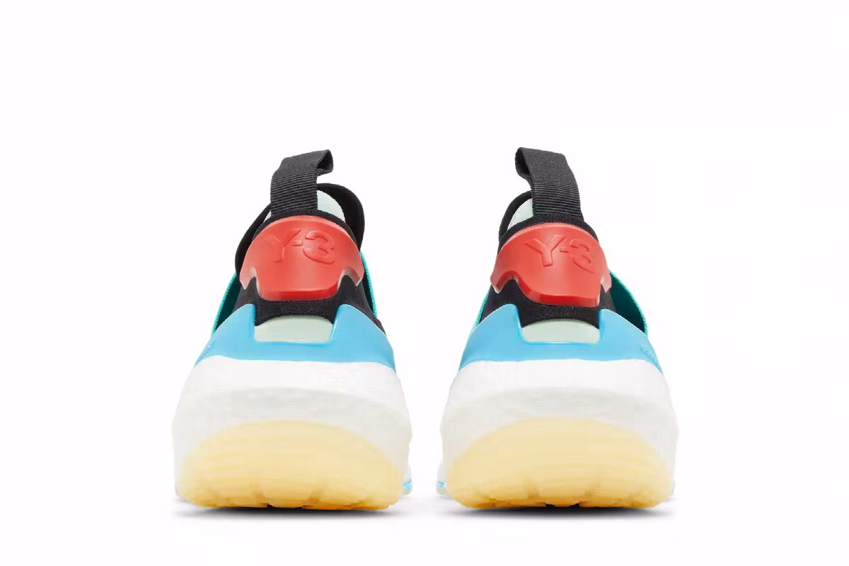 adidas Y-3 UltraBoost 22 Black Vivid Mint, view 7