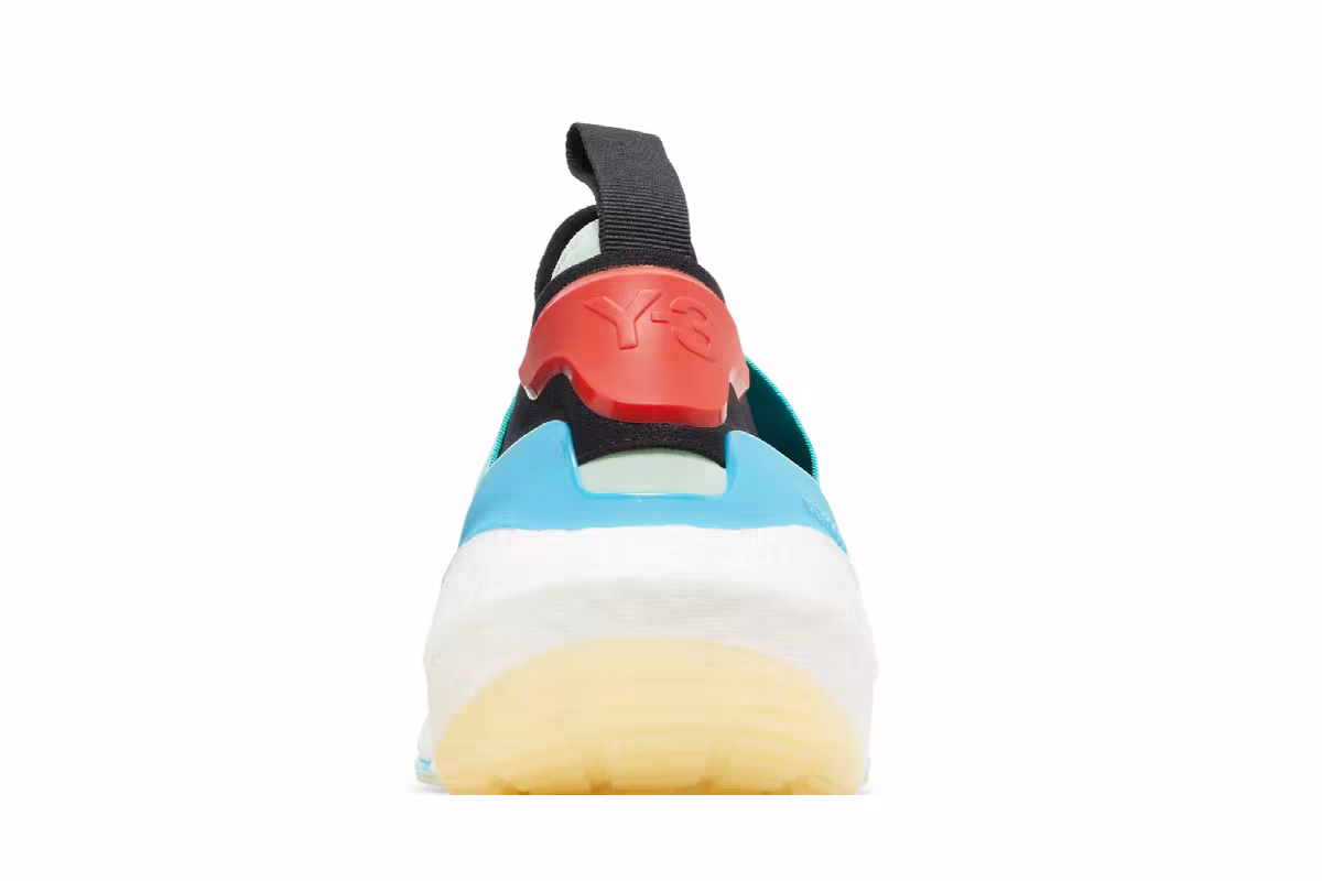 adidas Y-3 UltraBoost 22 Black Vivid Mint, view 8