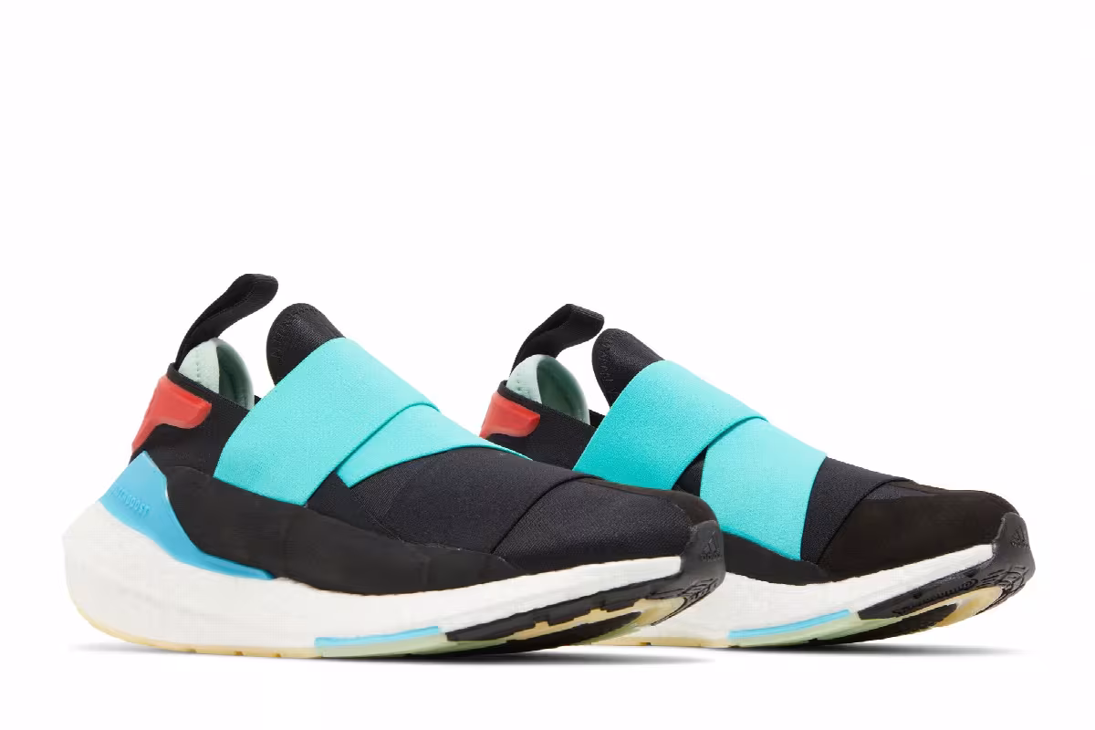adidas Y-3 UltraBoost 22 Black Vivid Mint, view 9