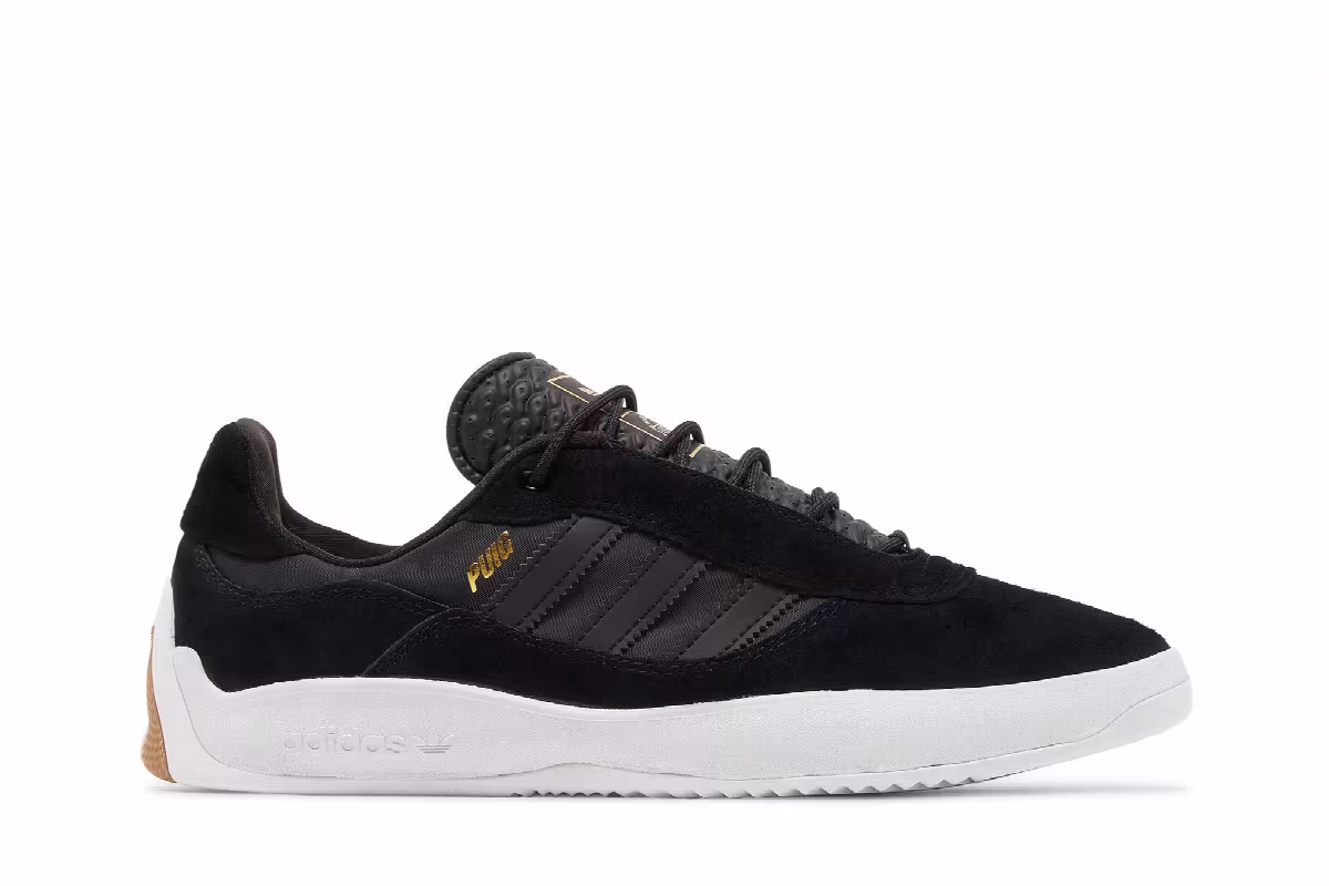 Adidas Puig Black White, view 2