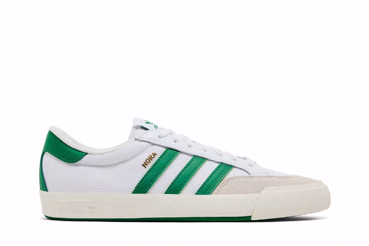 adidas Nora White Green, view 2