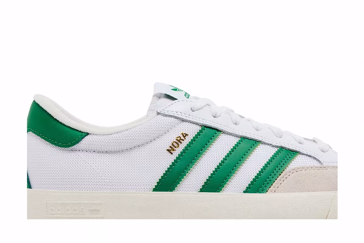 adidas Nora White Green, view 3