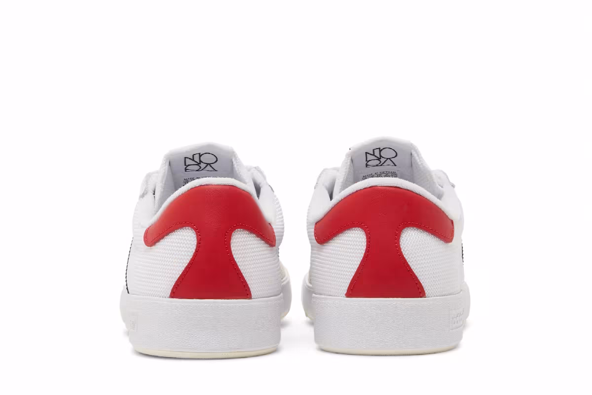Adidas Nora White Navy Scarlet, view 7