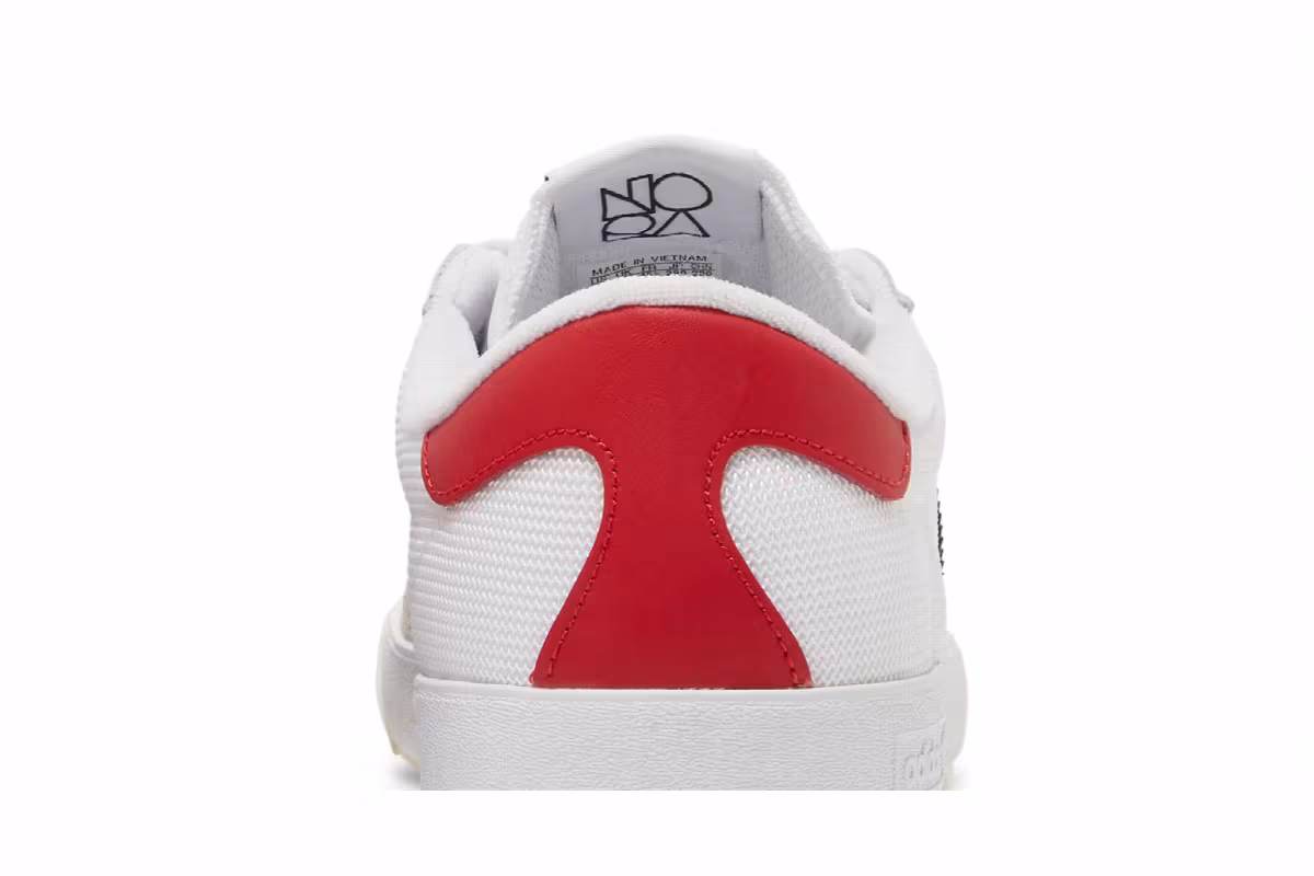 Adidas Nora White Navy Scarlet, view 8