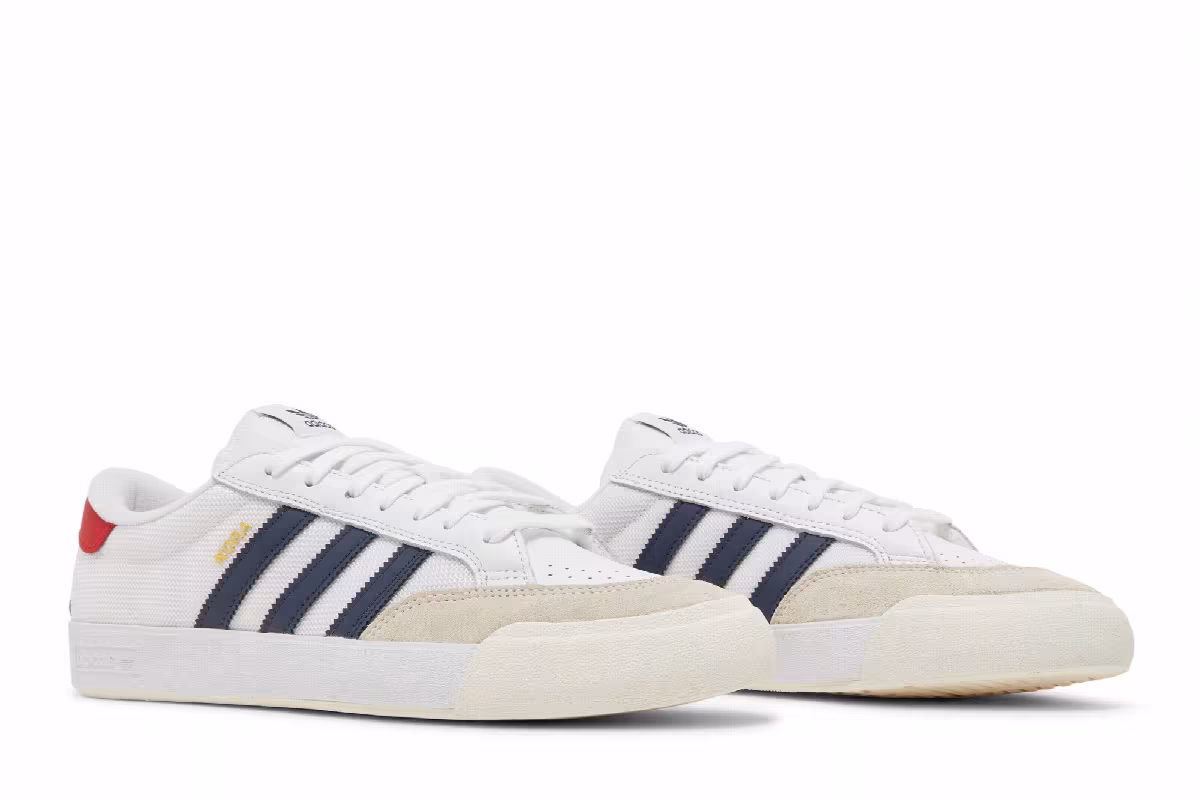 Adidas Nora White Navy Scarlet, view 9