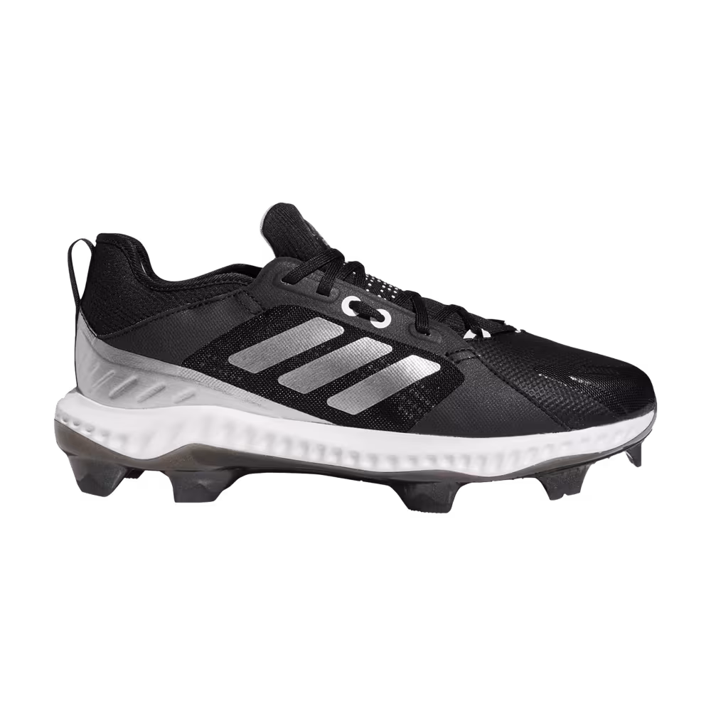 Adidas Women's PureHustle TPU Black Silver Metallic