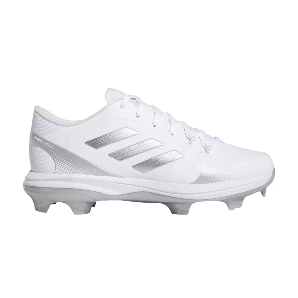 Adidas Women's PureHustle 2 TPU White Silver Metallic