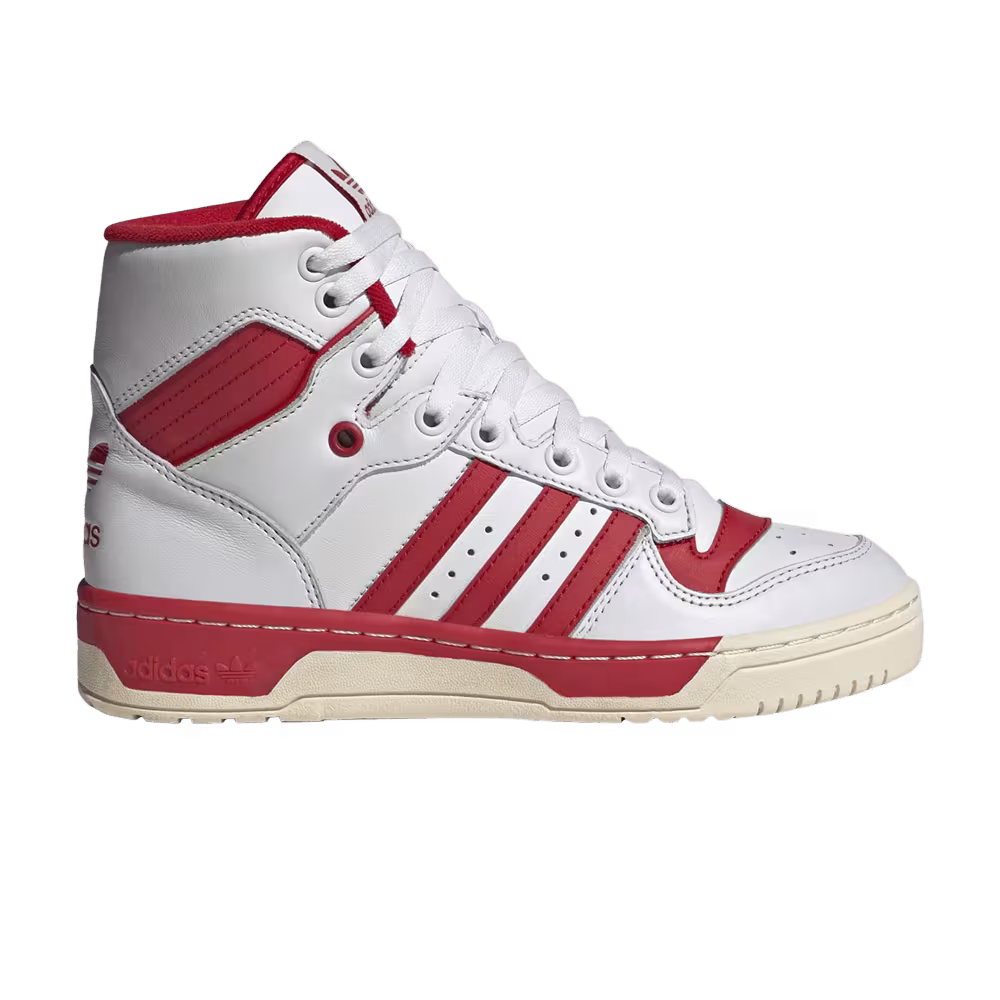Adidas Women's Rivalry High White Scarlet