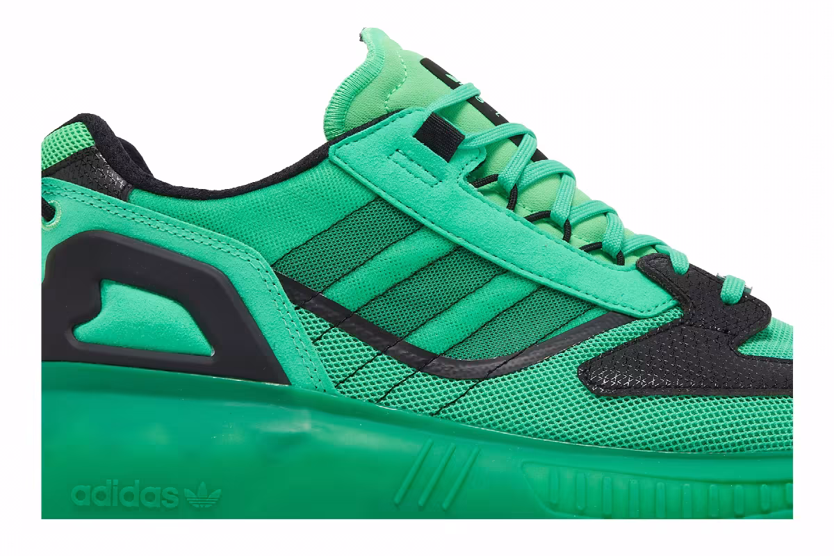 Adidas ZX 5000 Boost Screaming Green, view 3