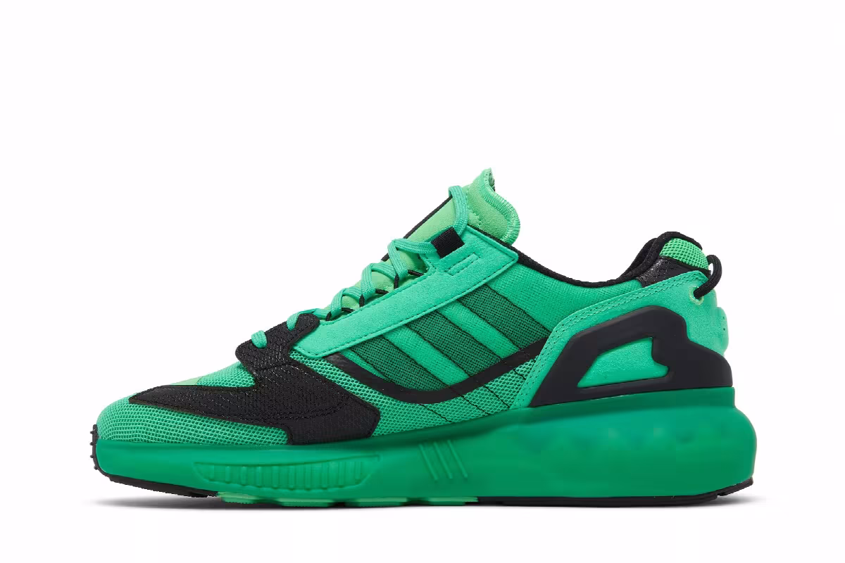 Adidas ZX 5000 Boost Screaming Green, view 4