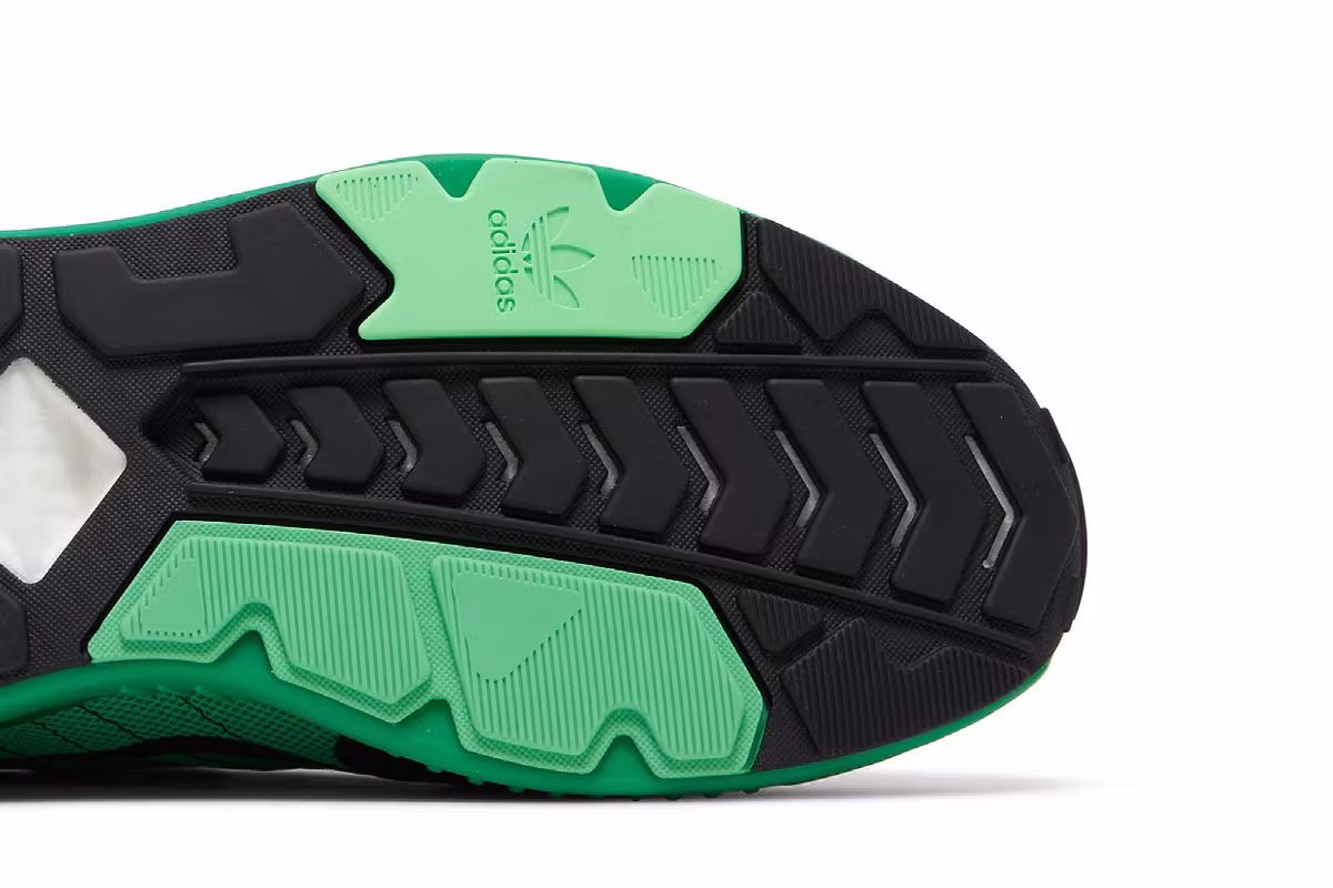 Adidas ZX 5000 Boost Screaming Green, view 6