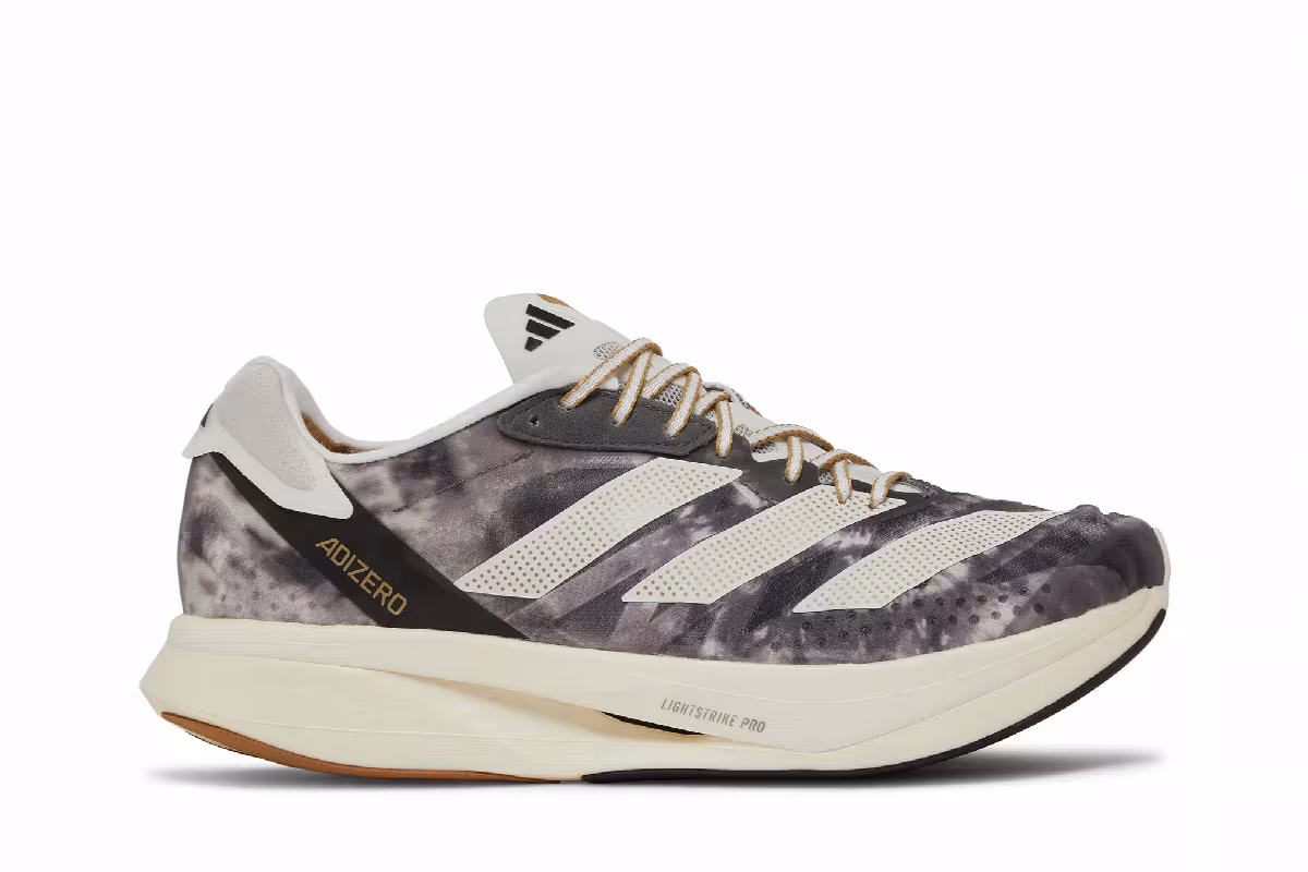 Tinman Elite x adidas Adizero Adios Pro 2 Grey Gold Metallic, view 2