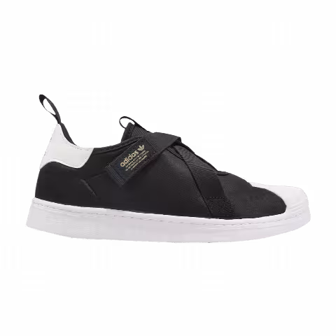 adidas Superstar 360 Little Kid 'Black White Gold'