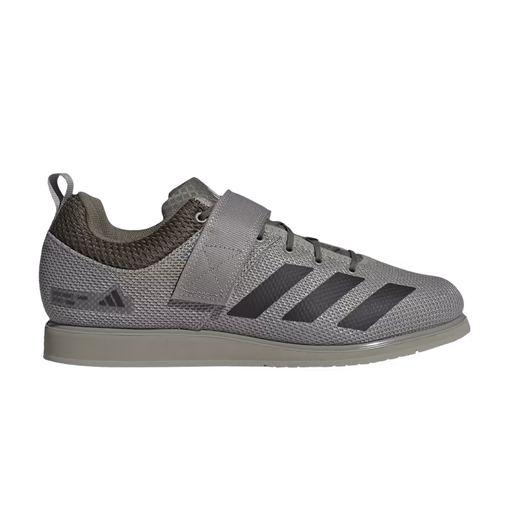 adidas Women's Powerlift 5 Silver Pebble Olive Strata
