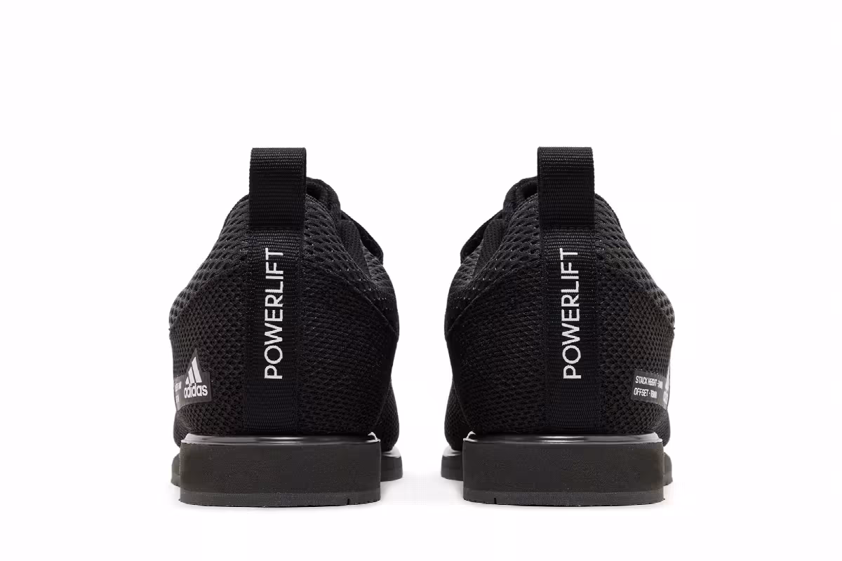 adidas Powerlift 5 Black White, view 7