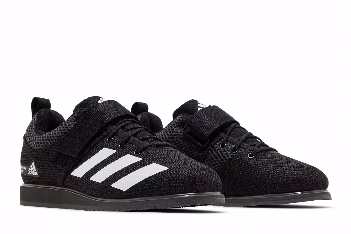 adidas Powerlift 5 Black White, view 9
