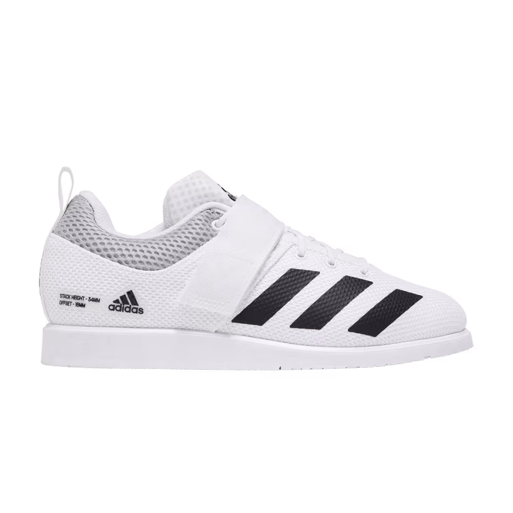 adidas Powerlift 5 White Black Grey