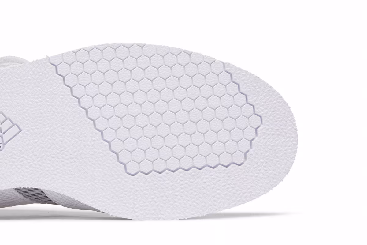 adidas Powerlift 5 White Black Grey, view 6