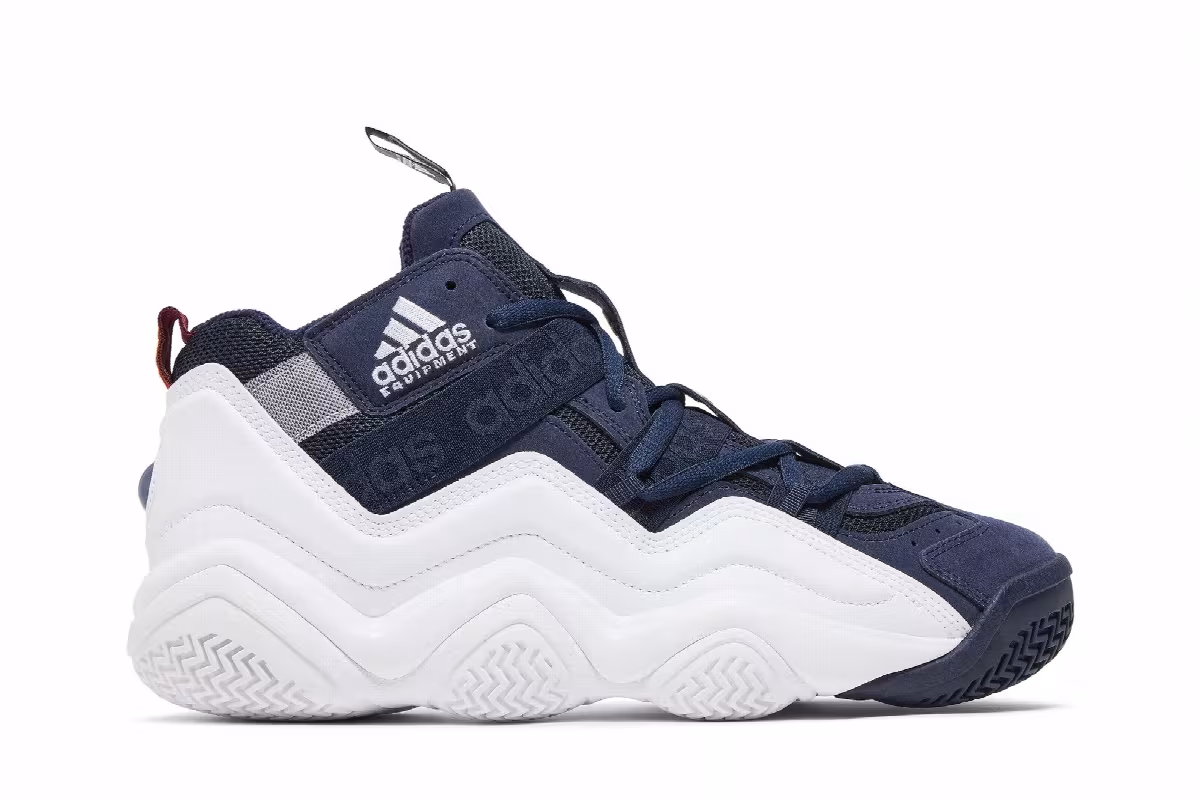 adidas Top Ten 2000 Navy White 2022, view 2