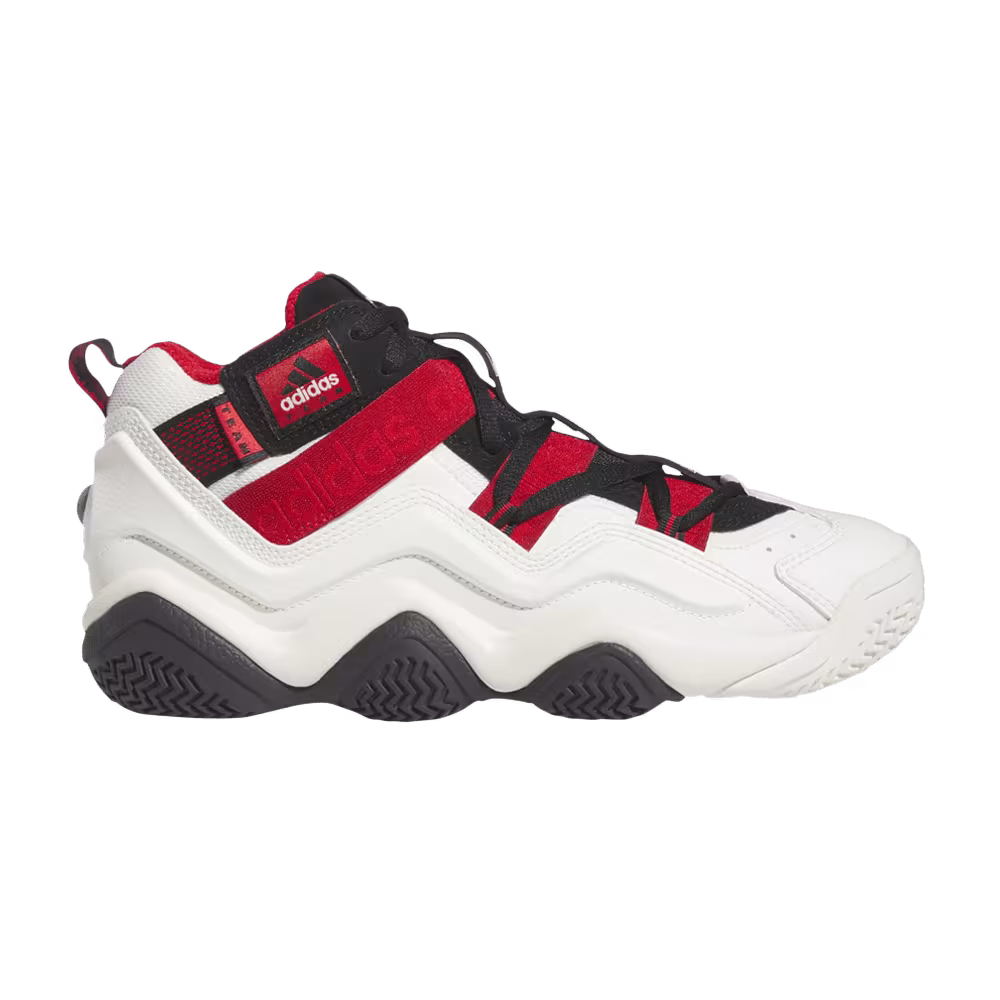 Adidas Top Ten 2000 Off White Team Collegiate Red