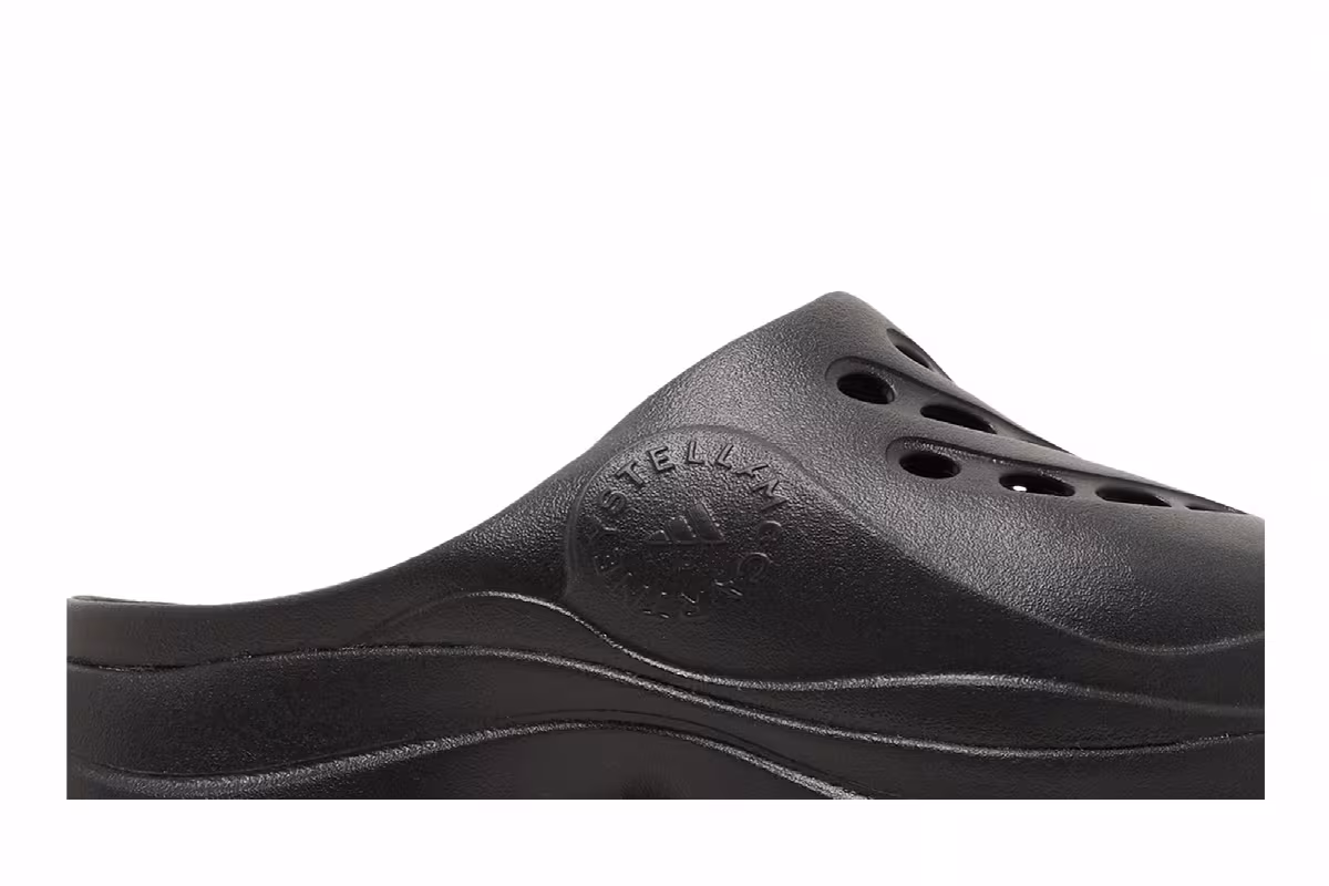 Stella McCartney x adidas Women's Clog Triple Black, view 3