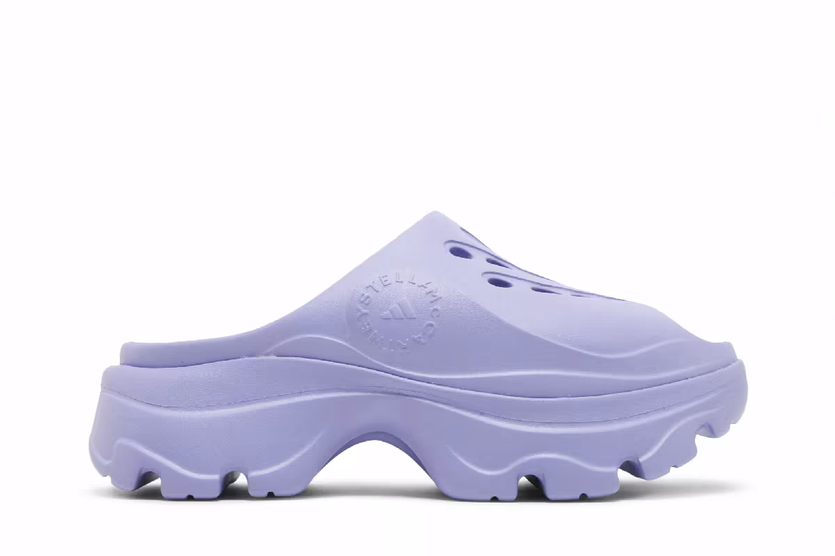 Stella McCartney x adidas Women's Clog Light Purple, view 2