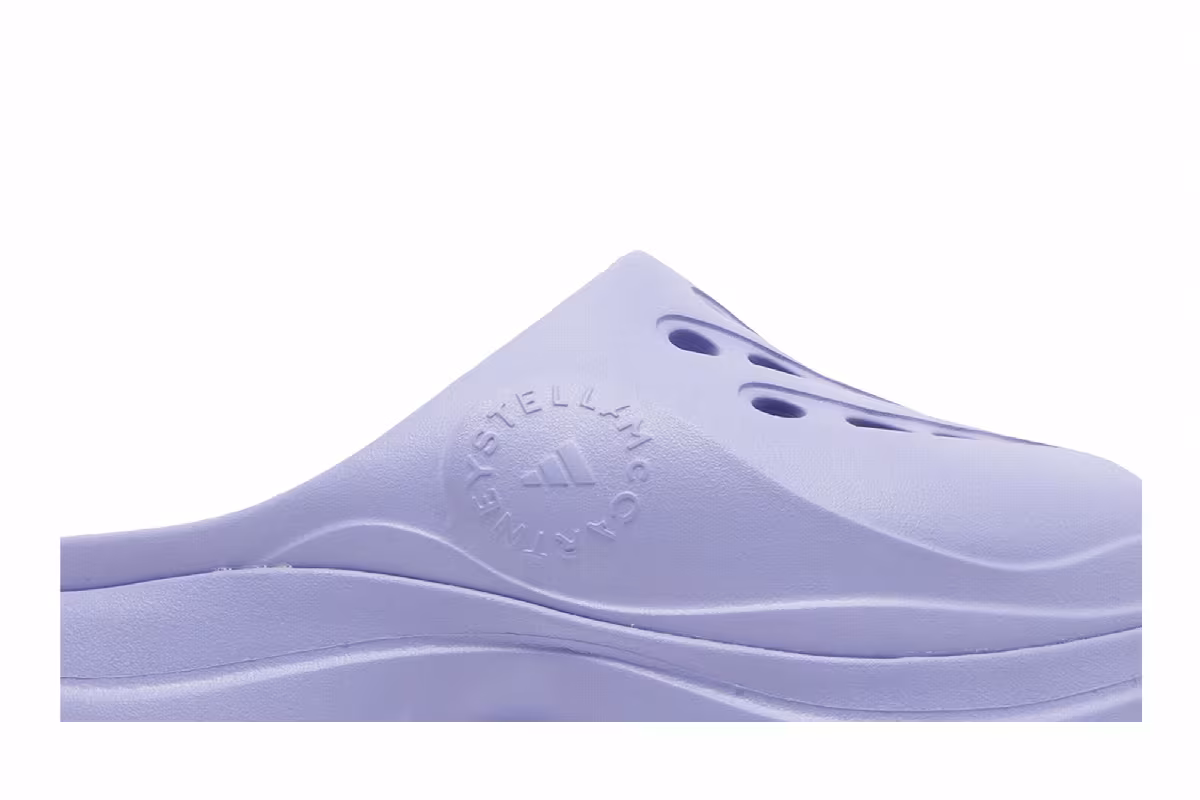 Stella McCartney x adidas Women's Clog Light Purple, view 3