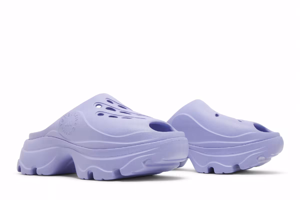 Stella McCartney x adidas Women's Clog Light Purple, view 9