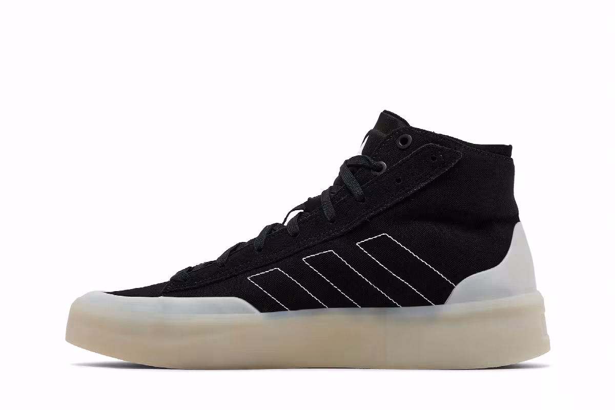 Adidas ZNSORED High Black White, view 4