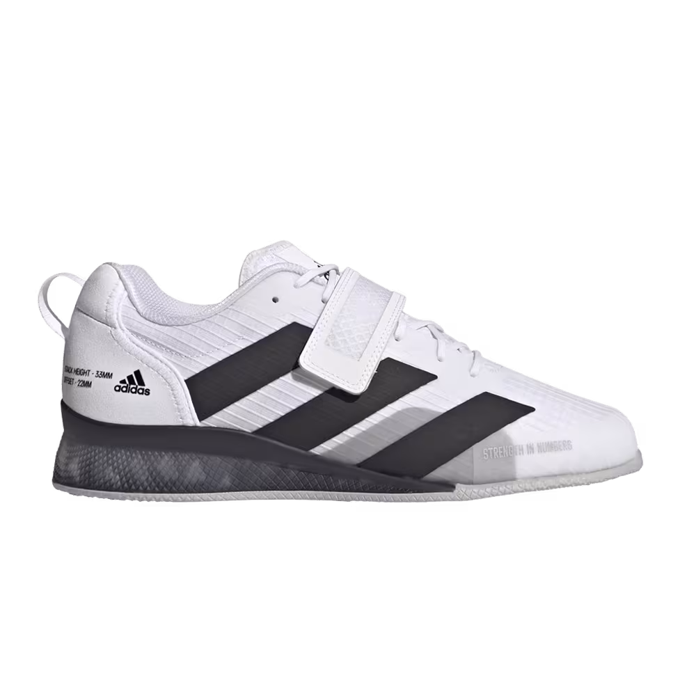 adidas Adipower Weightlifting 3 White Black Grey