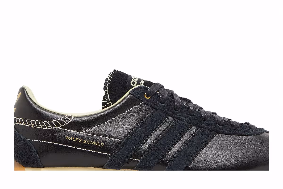 Wales Bonner x adidas Country Black Easy Yellow, view 3