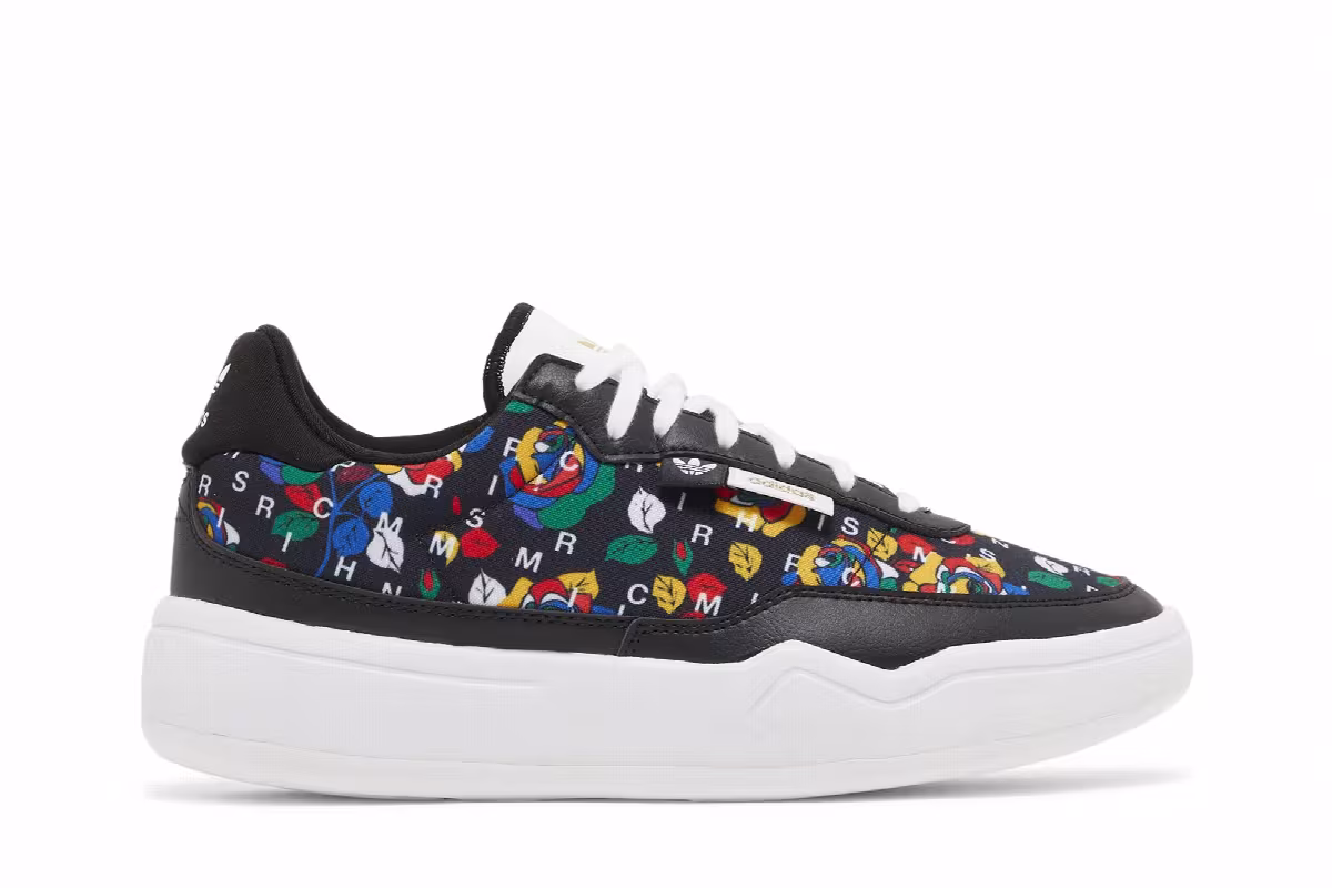 Rich Mnisi x adidas Women's Her Court Roses - Black, view 2
