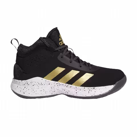 Adidas Cross 'Em Up 5 Wide J 'Black Gold Metallic'