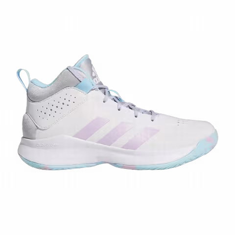Adidas Cross 'Em Up 5 J Wide 'Dash Grey Bliss Lilac'