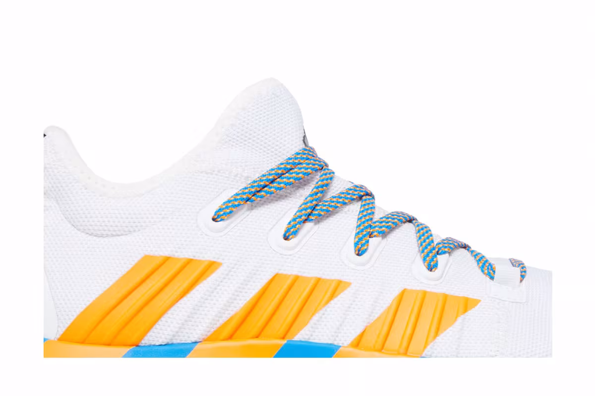 Adidas Stabil Next Gen Primeblue White Orange Rush, view 3