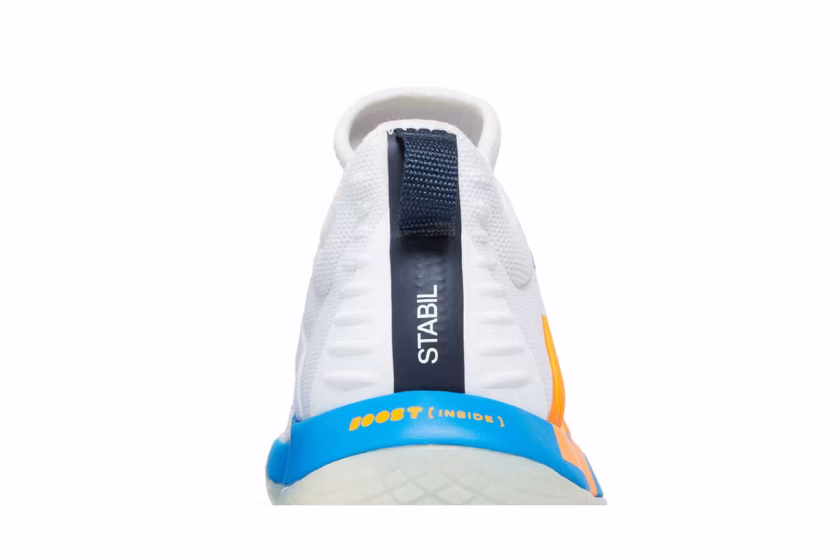 Adidas Stabil Next Gen Primeblue White Orange Rush, view 8