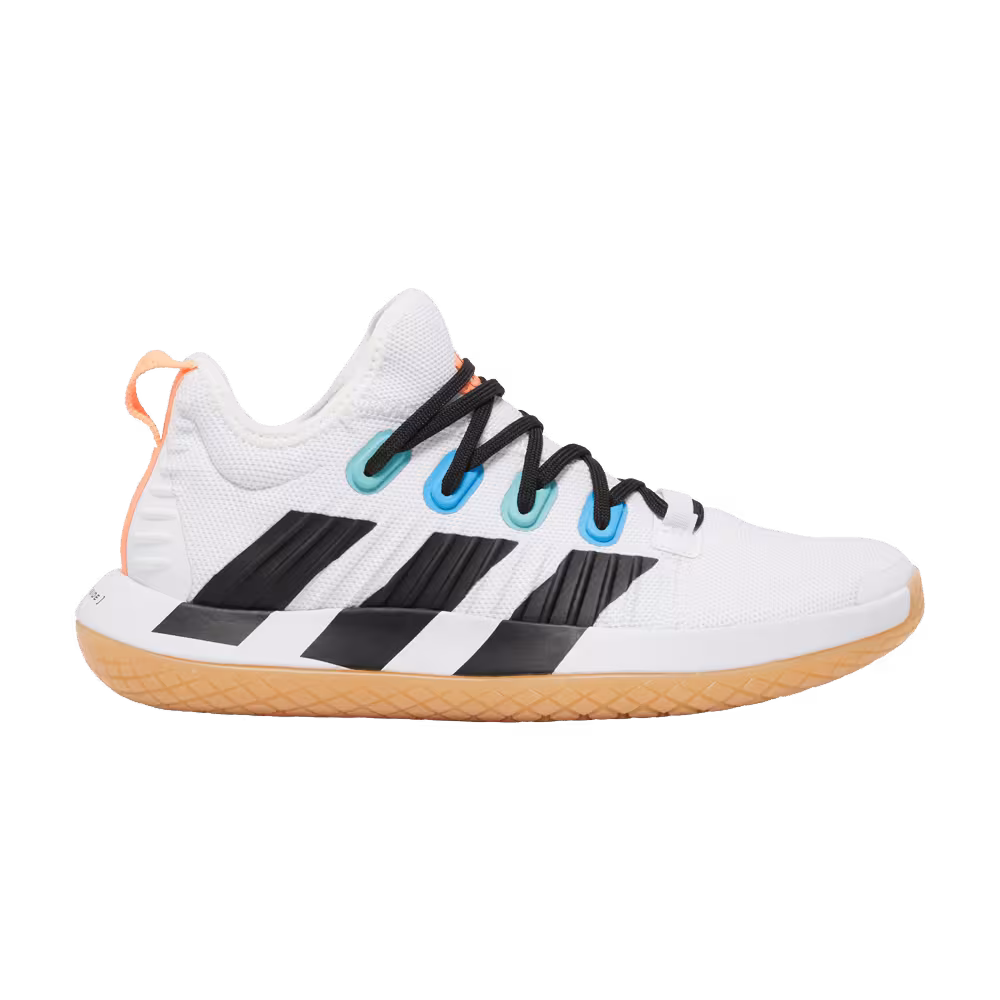 Adidas Women's Stabil Next Gen Primeblue Wide White Beam Orange Gum