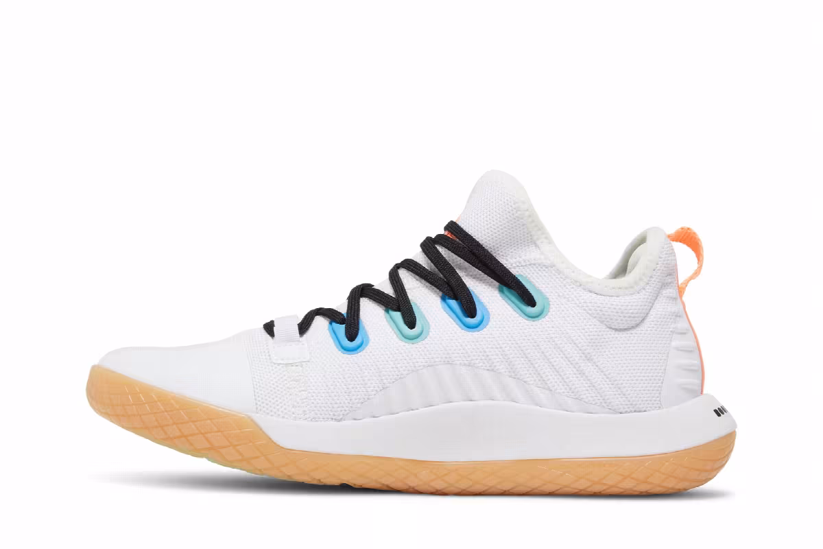 Adidas Women's Stabil Next Gen Primeblue Wide White Beam Orange Gum, view 4