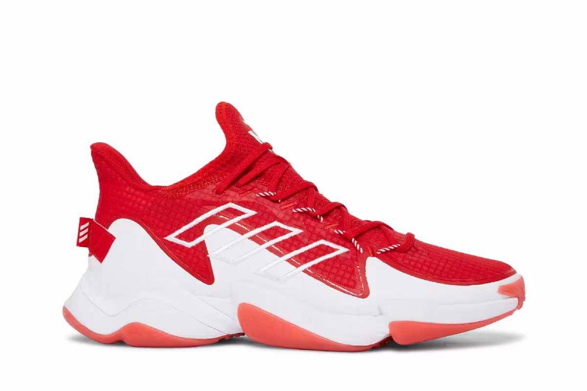 adidas Mahomes 1 Impact FLX Team Collegiate Red, view 2