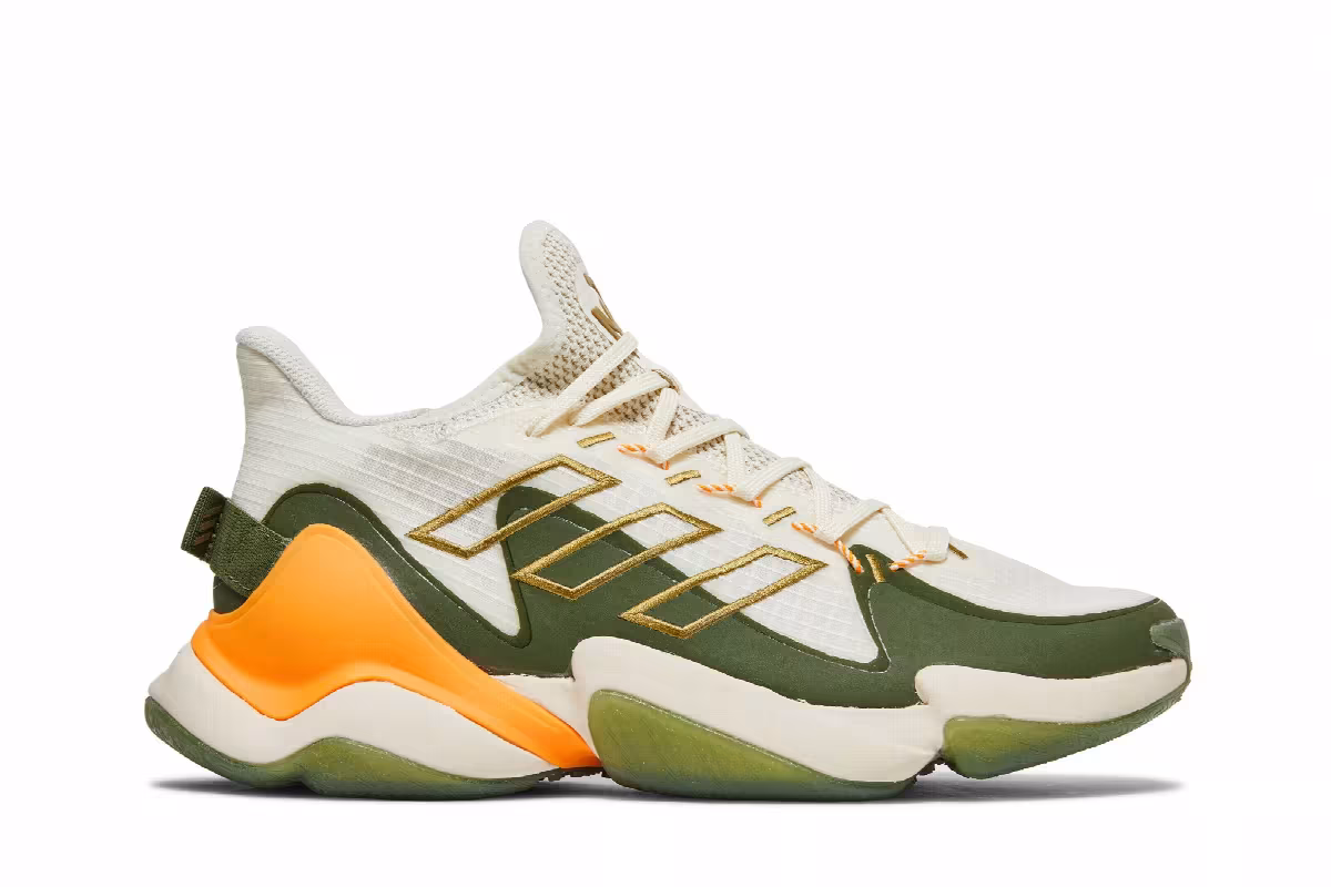 adidas Mahomes 1 Impact FLX Khaki Green, view 2